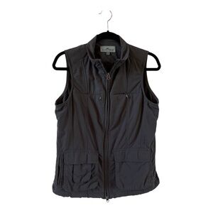 TravelSmith dark gray Vest S pockets